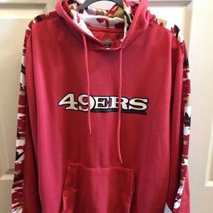 SF 49ers team hoodie